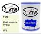 Preview: Ford, Performance White, WT: 500ml Lackdose, von ATW Autoteile West.